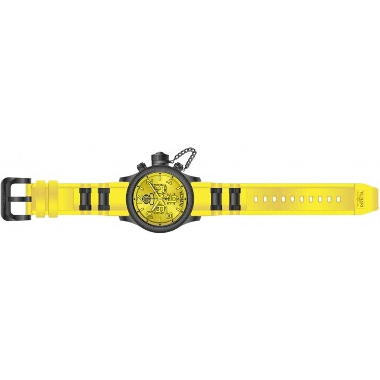 Invicta 1959 Russian Pro Diver Yellow Model 11884 – Needs Battery – Gently Used