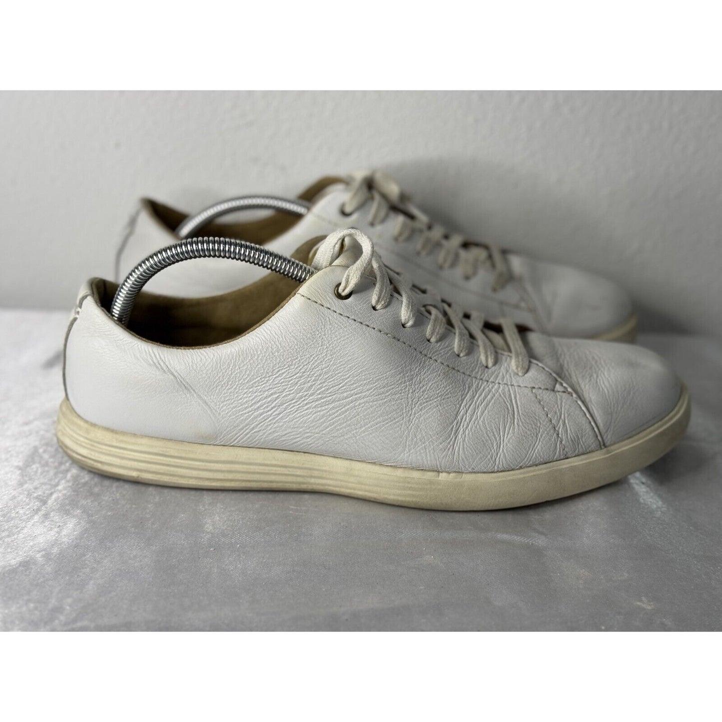 Cole Haan Grand.ØS GrandPro Tennis Sneaker White Leather Men’s Size 11 Casual