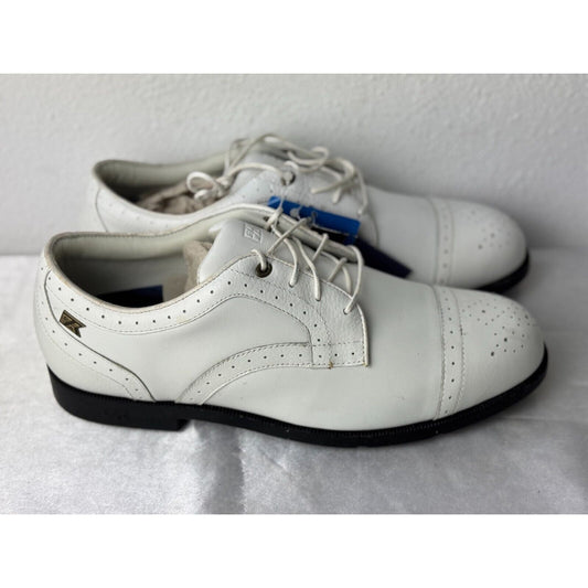 Cutter & Buck White Golf Shoes, size 9.5 US, New w/ Tags