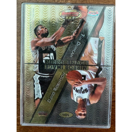 1997-98 Topps Finest David Robinson Tim Duncan Shawn Kemp Marcus Camby #MI6