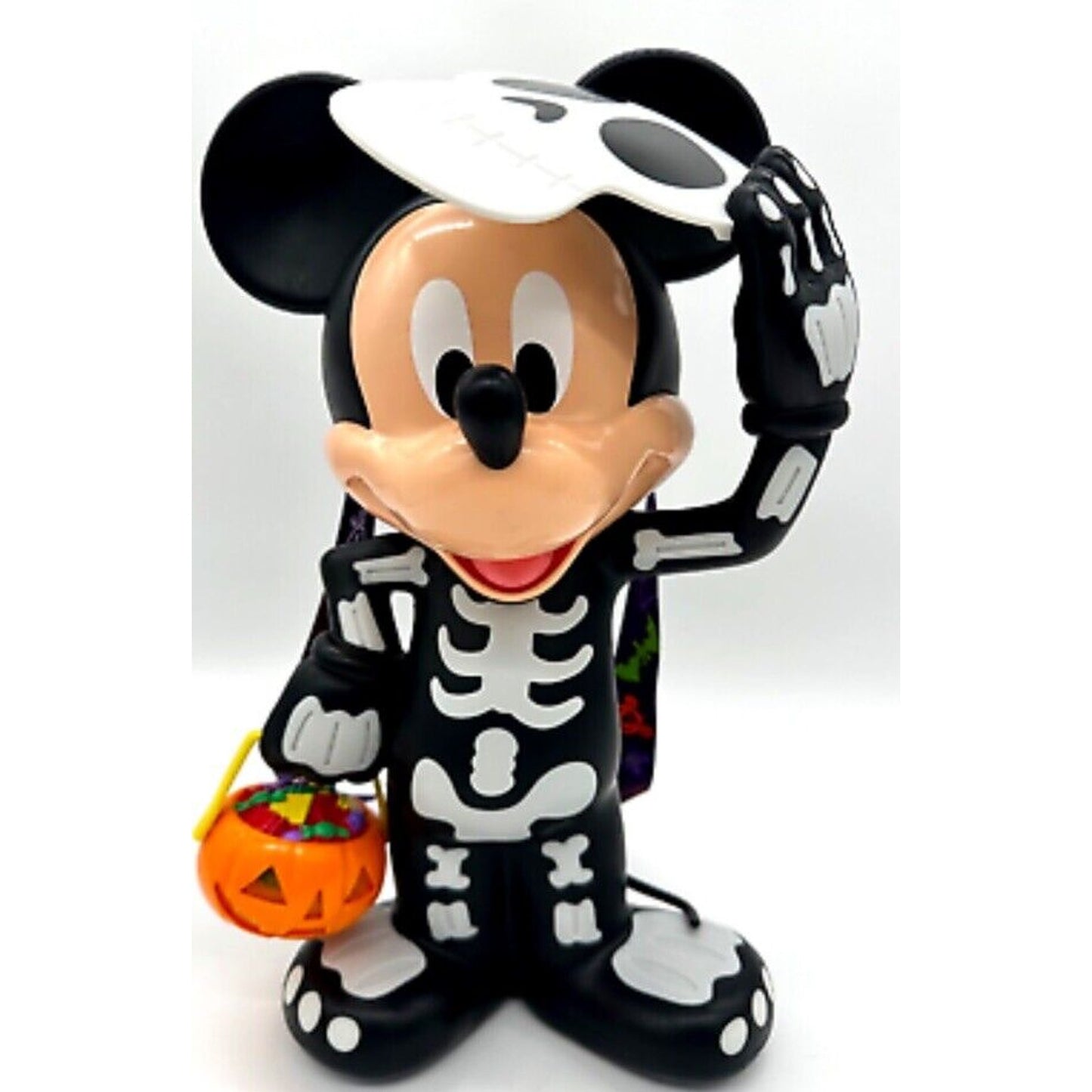 Disneyland Mickey Mouse Skeleton Glow In The Dark Popcorn Bucket 2023 Halloween