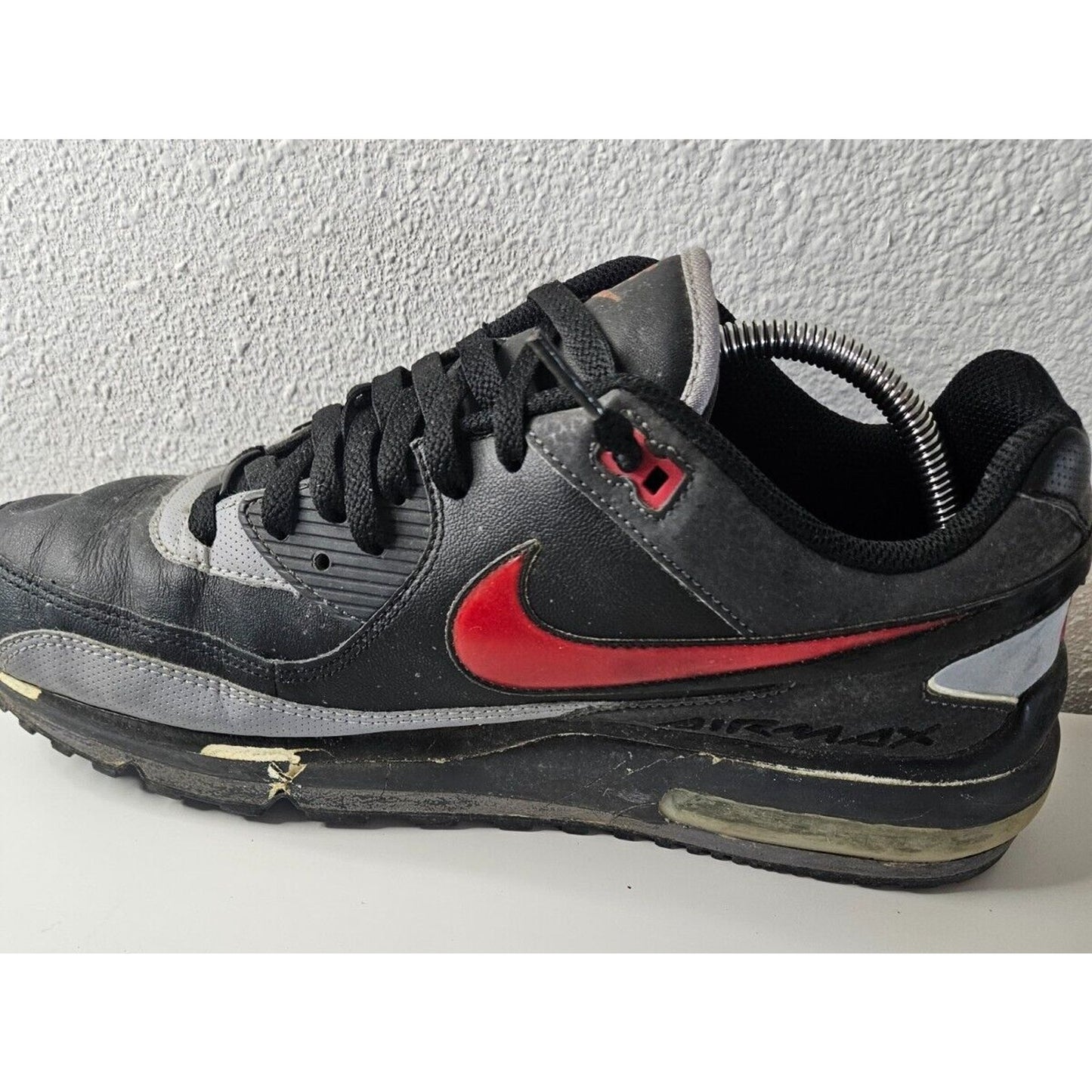 Nike Air Max+ 2010 Black Men’s Running Shoes Size 11.5 - Gently Used