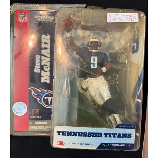 McFarlane Sports NFL Figure Series 8 Steve McNair Tennessee Titans QB #9