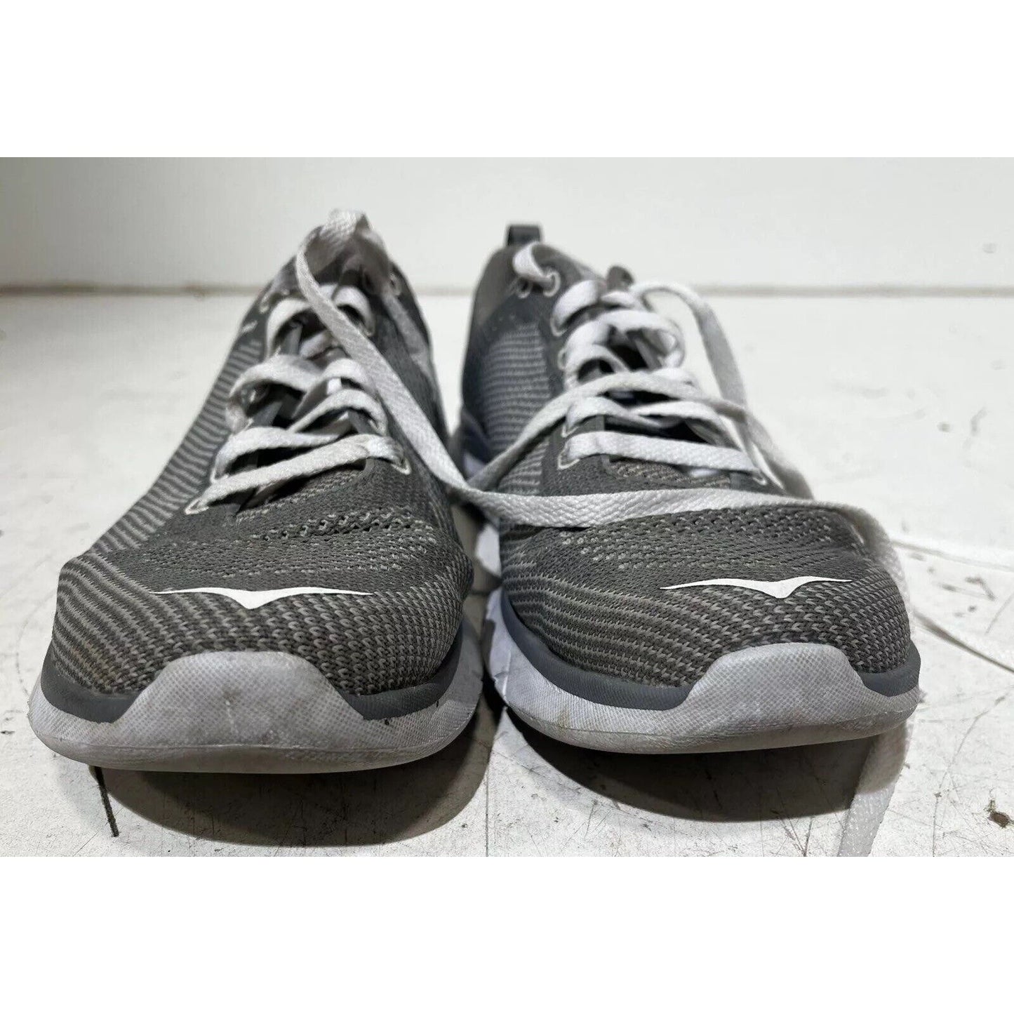 Hoka One One Hupana Flow Women’s Running Shoes - Size 9.5-10 - Gray/White Mesh