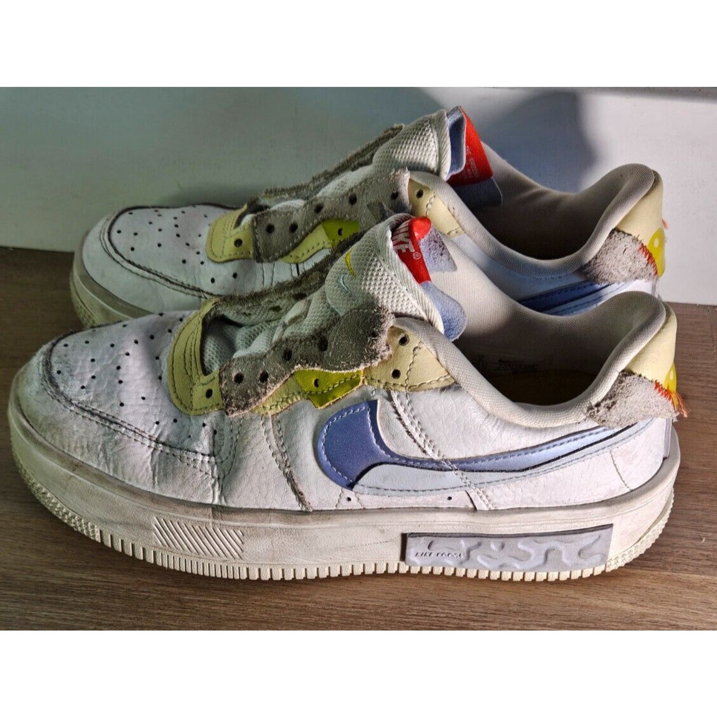 Size 8 - Nike Air Force 1 Fontanka Set To Rise Women's DV2175-100 - No Laces