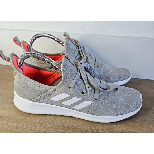 adidas Cloudfoam Pure Women's Shoes Size 9 Metal Gray Lightweight Comfort