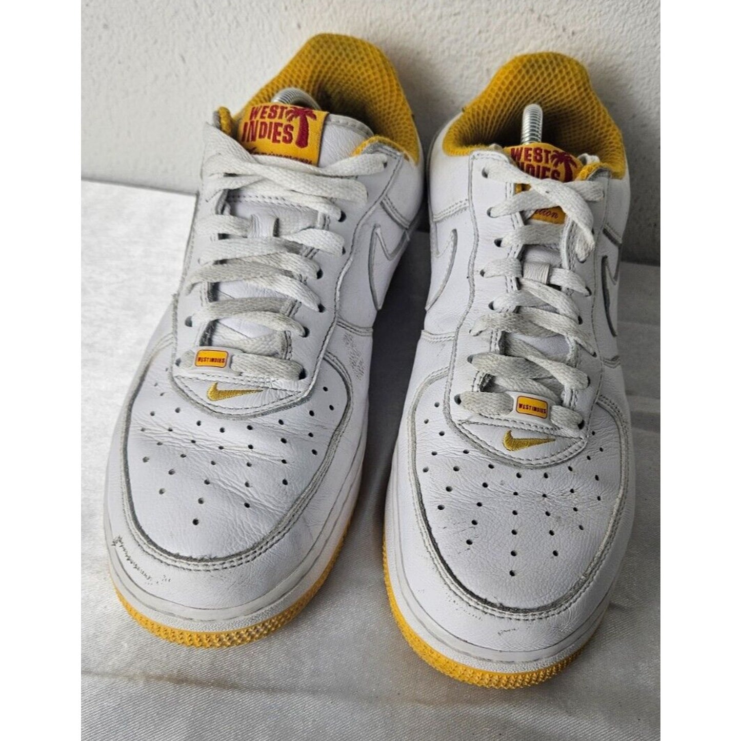 Size 9.5 - Nike Air Force 1 Low West Indies - University Gold