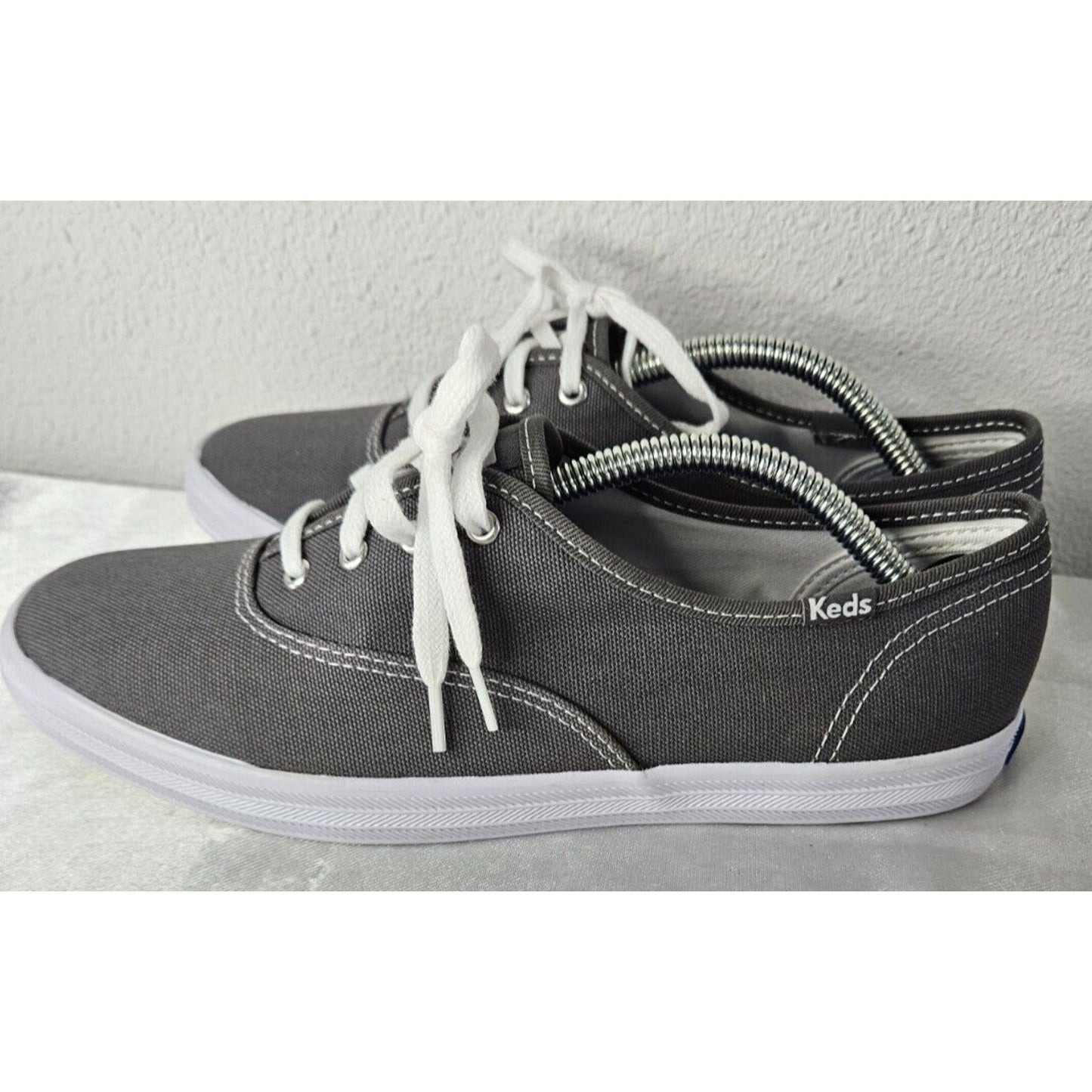 Keds Champion Core Canvas Sneakers Women’s Size 6.5 Charcoal Gray Casual Shoes