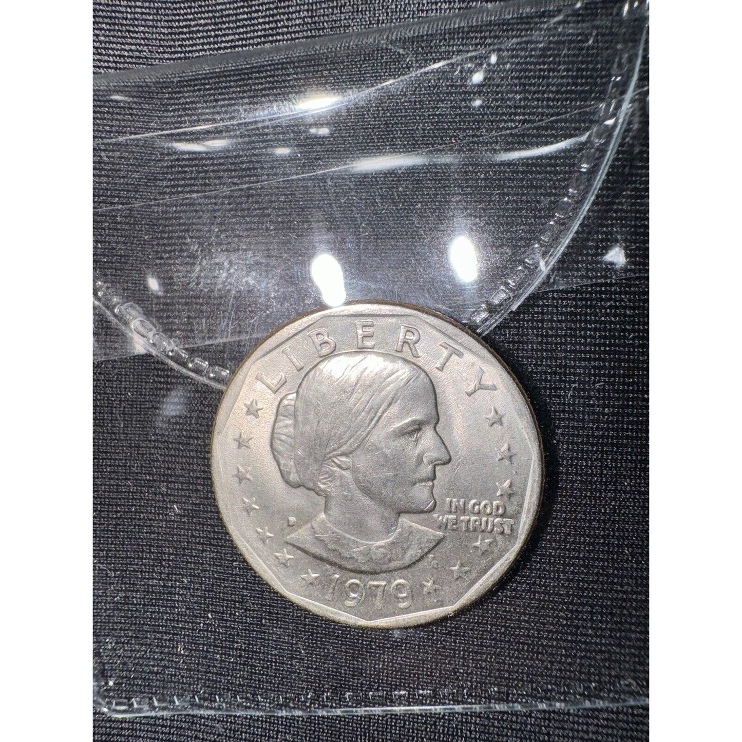 1979-P SBA$1 Susan B. Anthony Dollar