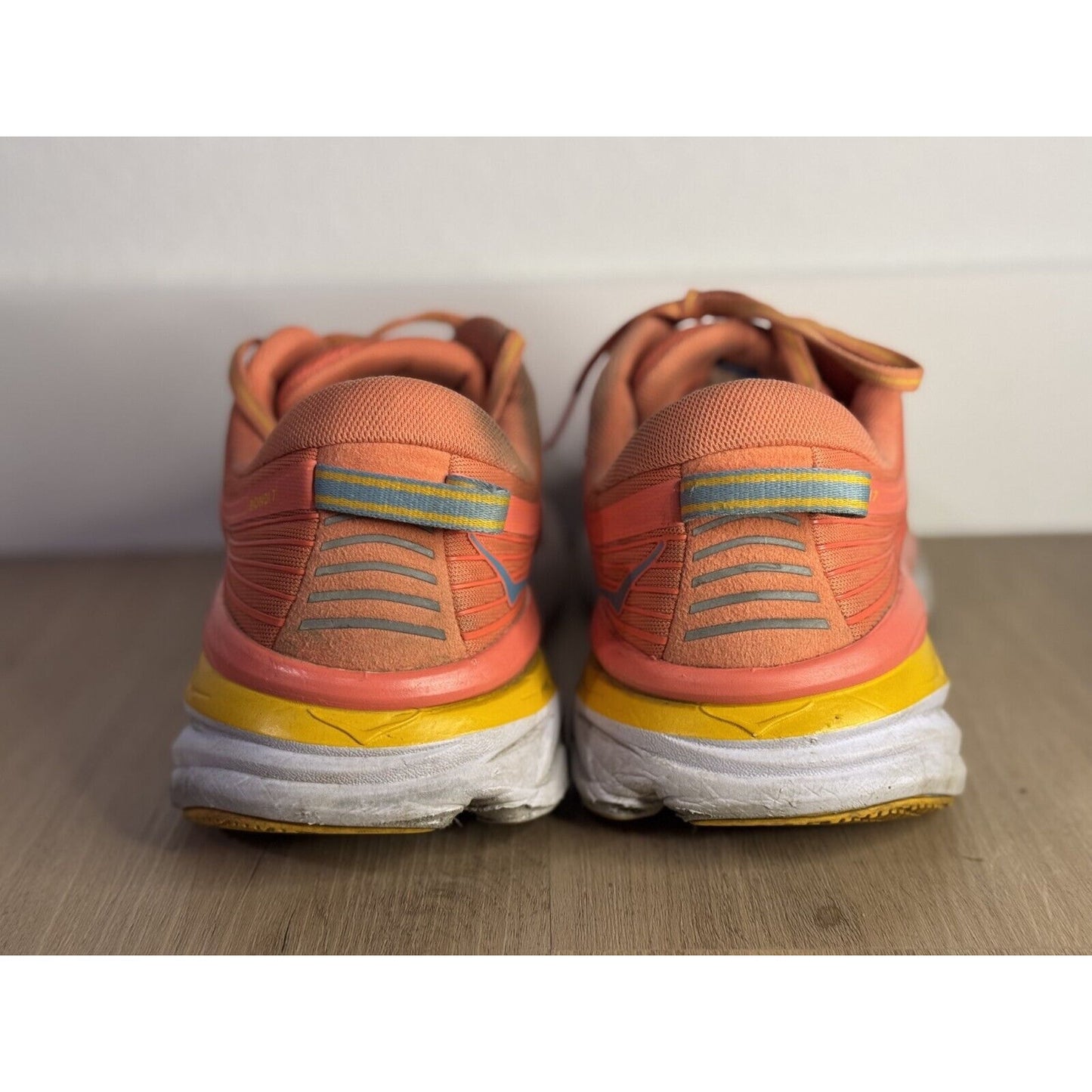 Hoka One One Bondi 7 Women’s Size 10 Persimmon Orange | Gently Used