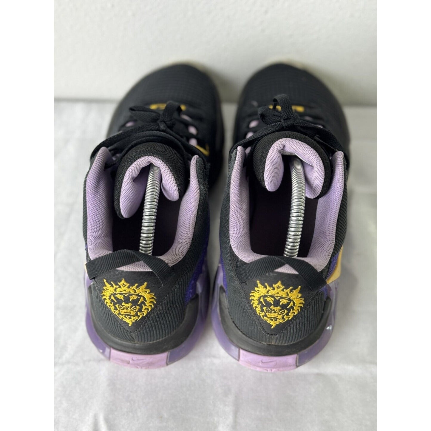 Size 9.5 - Nike LeBron Witness 7 Lakers Men's Basketball Sneakers