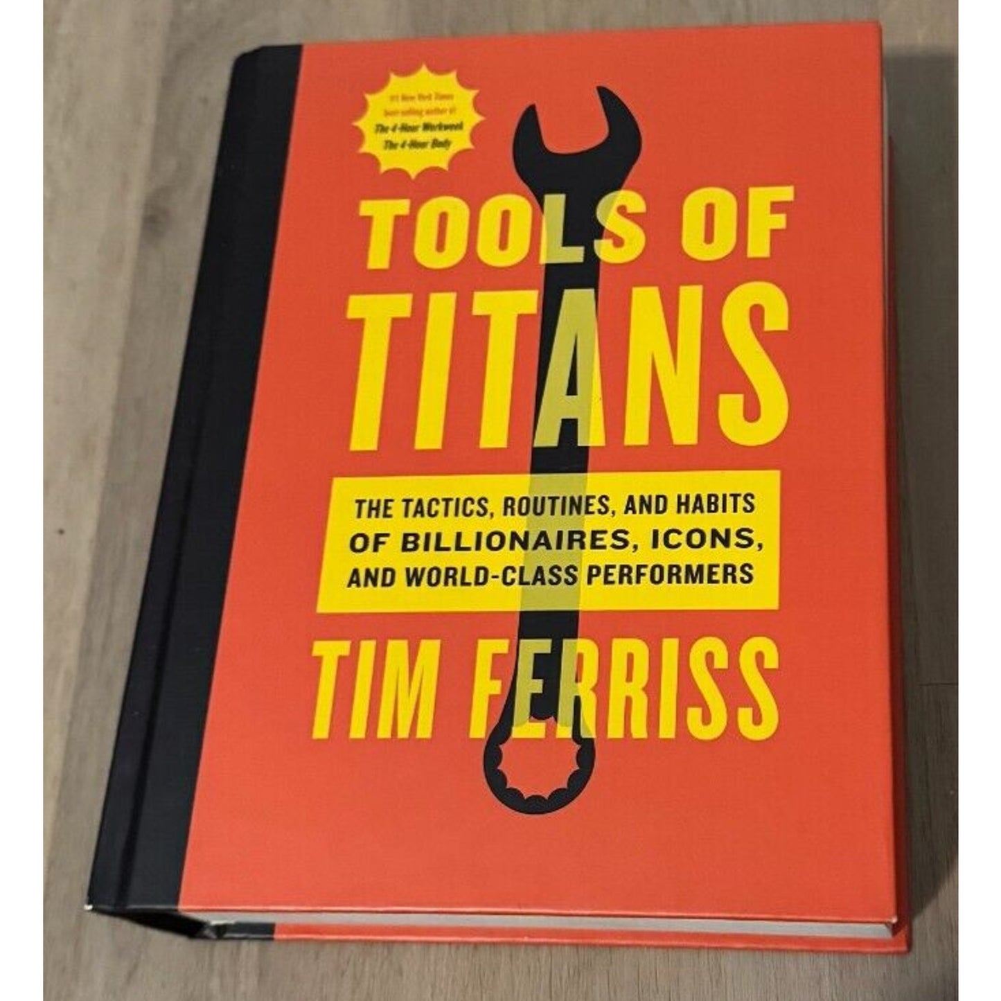 Tools of Titans by Tim Ferriss (2016, Hardcover)