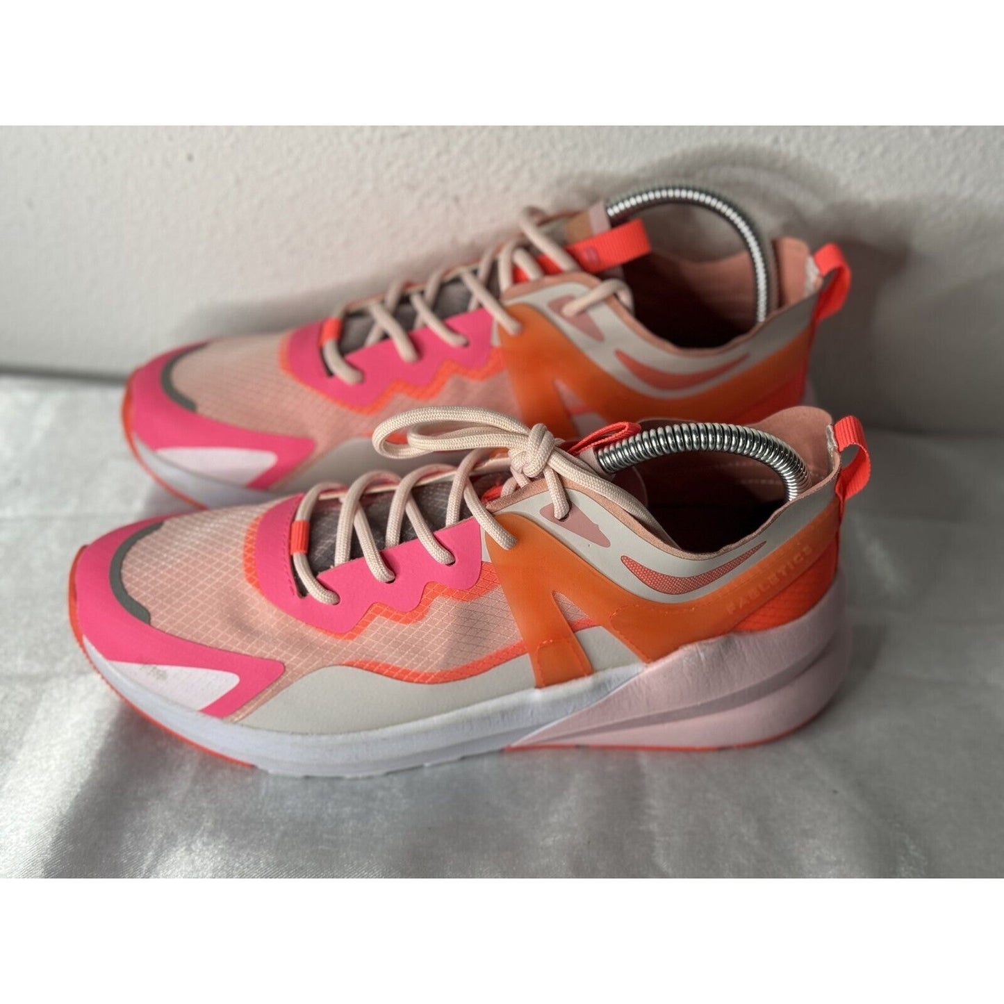 Fabletics Womens Palms Performance Pink/Orange Athletic Shoes Sneakers Size 8