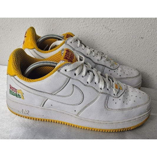 Size 9.5 - Nike Air Force 1 Low West Indies - University Gold