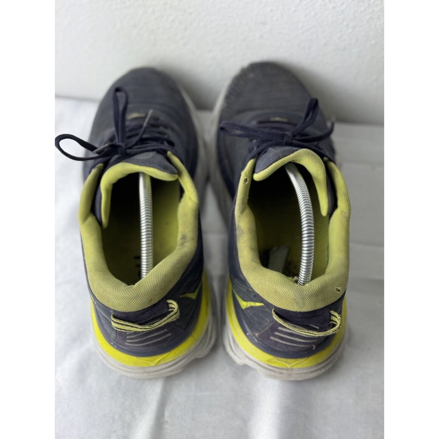 Hoka One One Bondi 7 Men’s Running Shoes Size 11.5 Black/Yellow