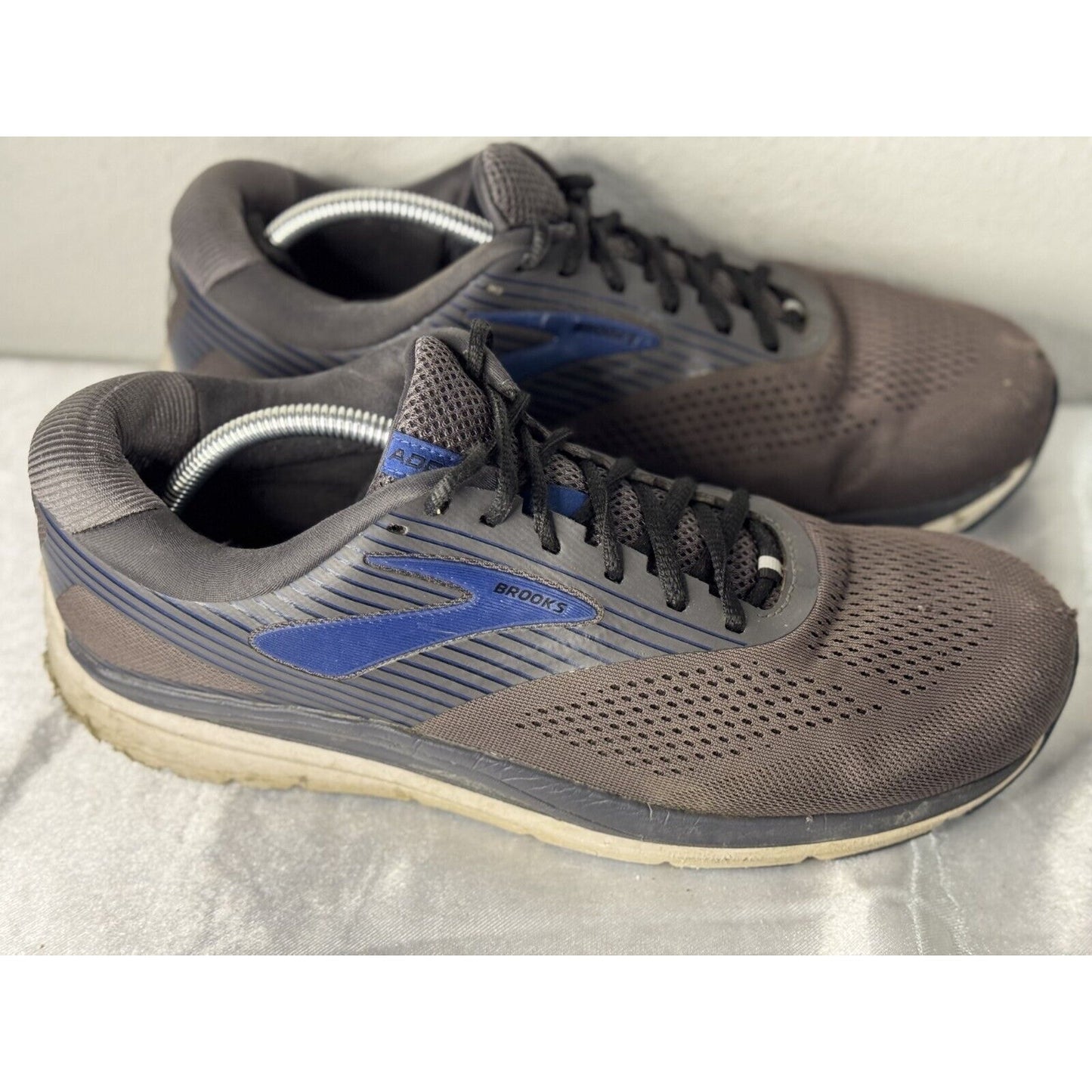 Brooks Addiction Walker 2 Men’s 11 Wide Gray Blue Slip-Resistant Walking Shoes