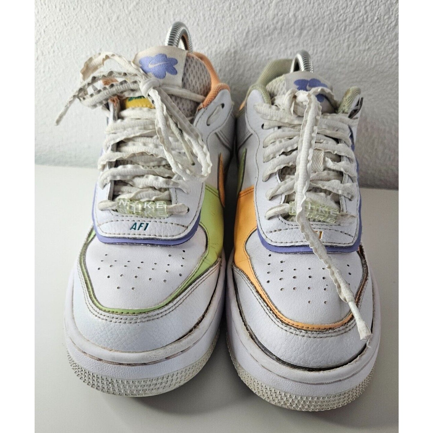 Nike Air Force 1 Shadow Multi-Color Pastel Sneakers Women’s Size 8.5 DX3718-100