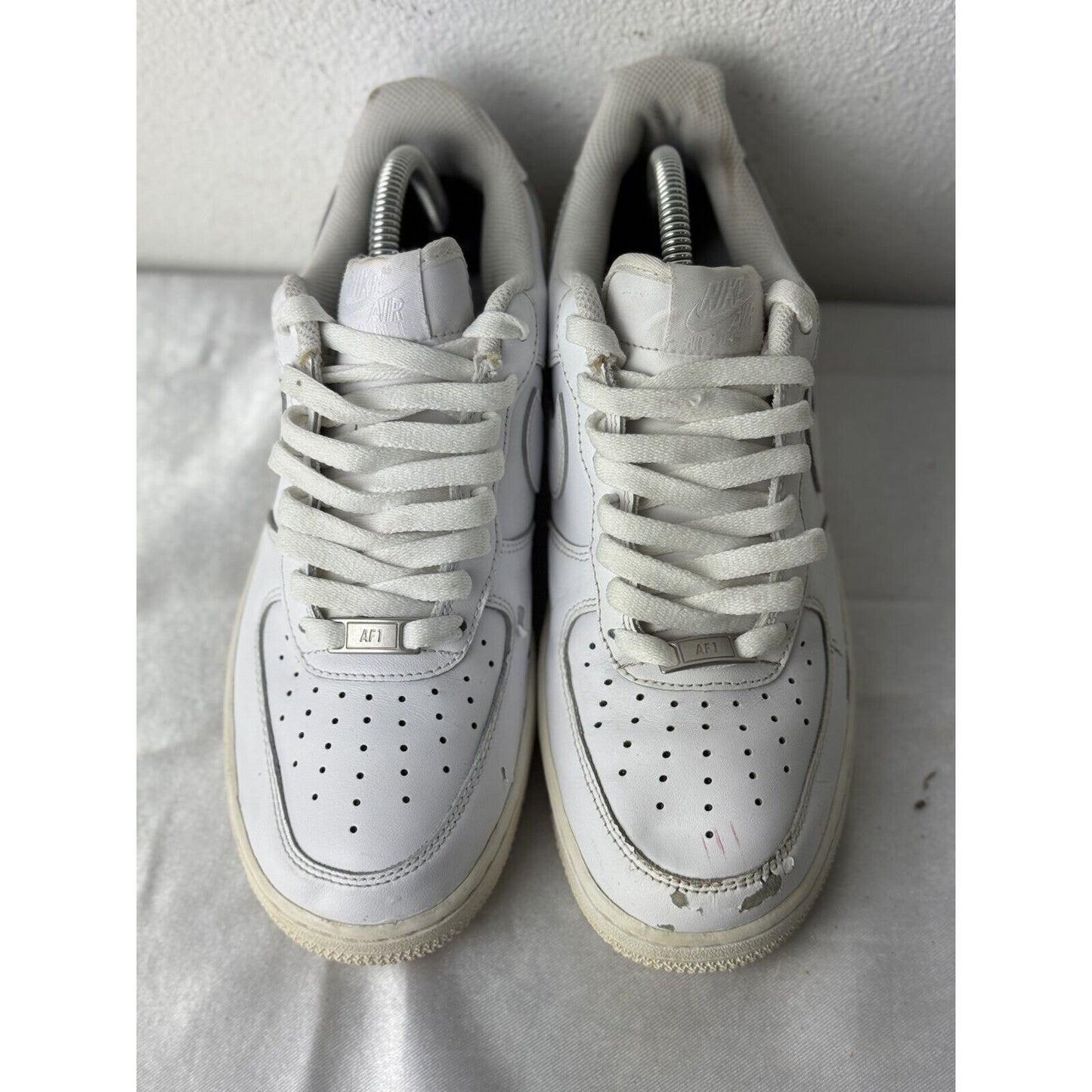 Nike Air Force 1 Low '07 White/White Men's Size 9.5 Iconic Classic Sneakers