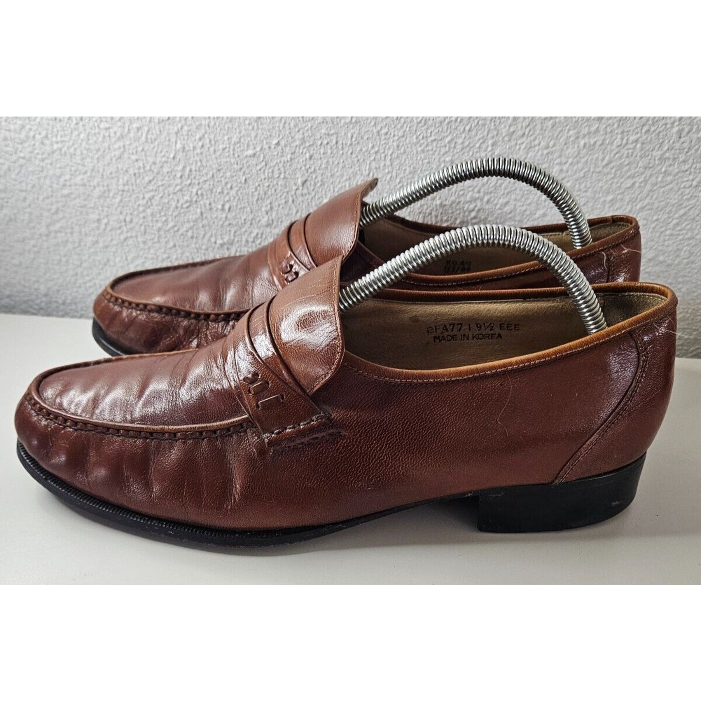 Jarman Men's Shelter Leather Loafers Brown Size 9.5 – Gently Used