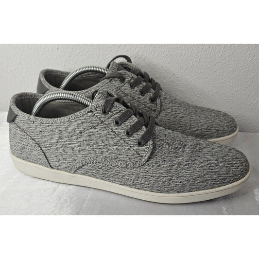 Steve Madden Men's P. Garner Casual Lace-Up Sneakers Gray Knit Size 10.5