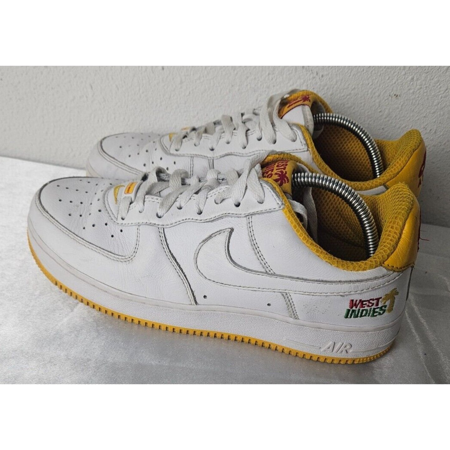 Size 9.5 - Nike Air Force 1 Low West Indies - University Gold