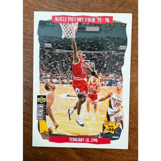 1996-97 Upper Deck Collector's Choice - Bulls Victory Tour '95-'96 #25 Jordan