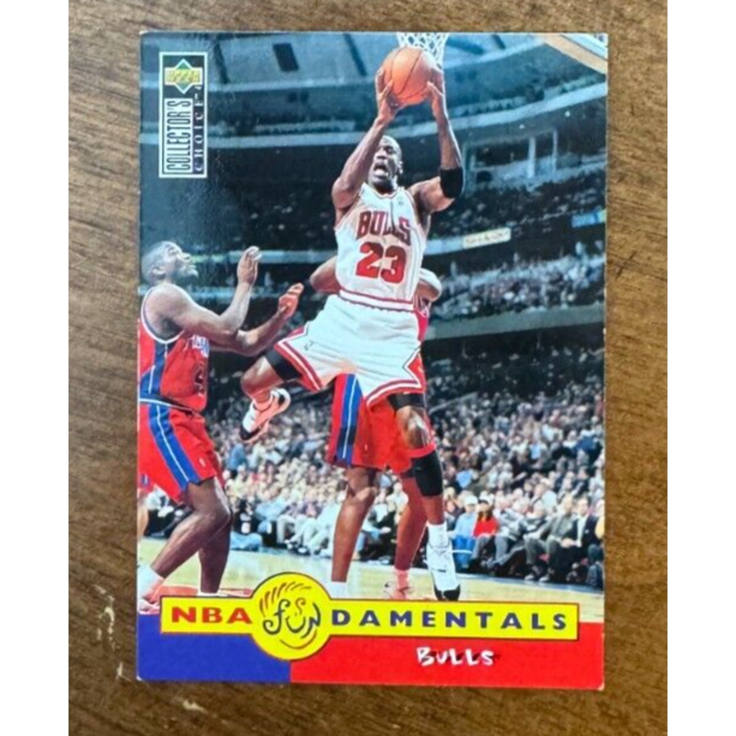 1996-97 Upper Deck Collector's Choice - NBA Fundamentals #195 Michael Jordan