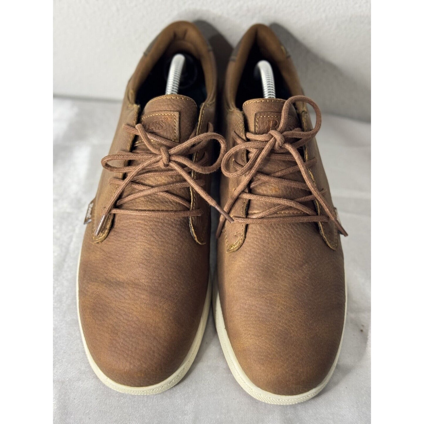 G.H. Bass Men’s Brown Casual Lace-Up Shoes Size 11 Lightweight Sneakers