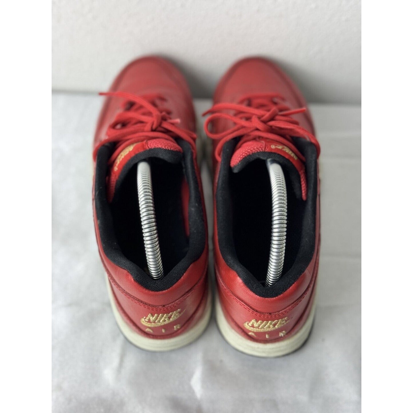 Size 8 - Nike Air Max 1 Gold Sequin Women's Sneakers