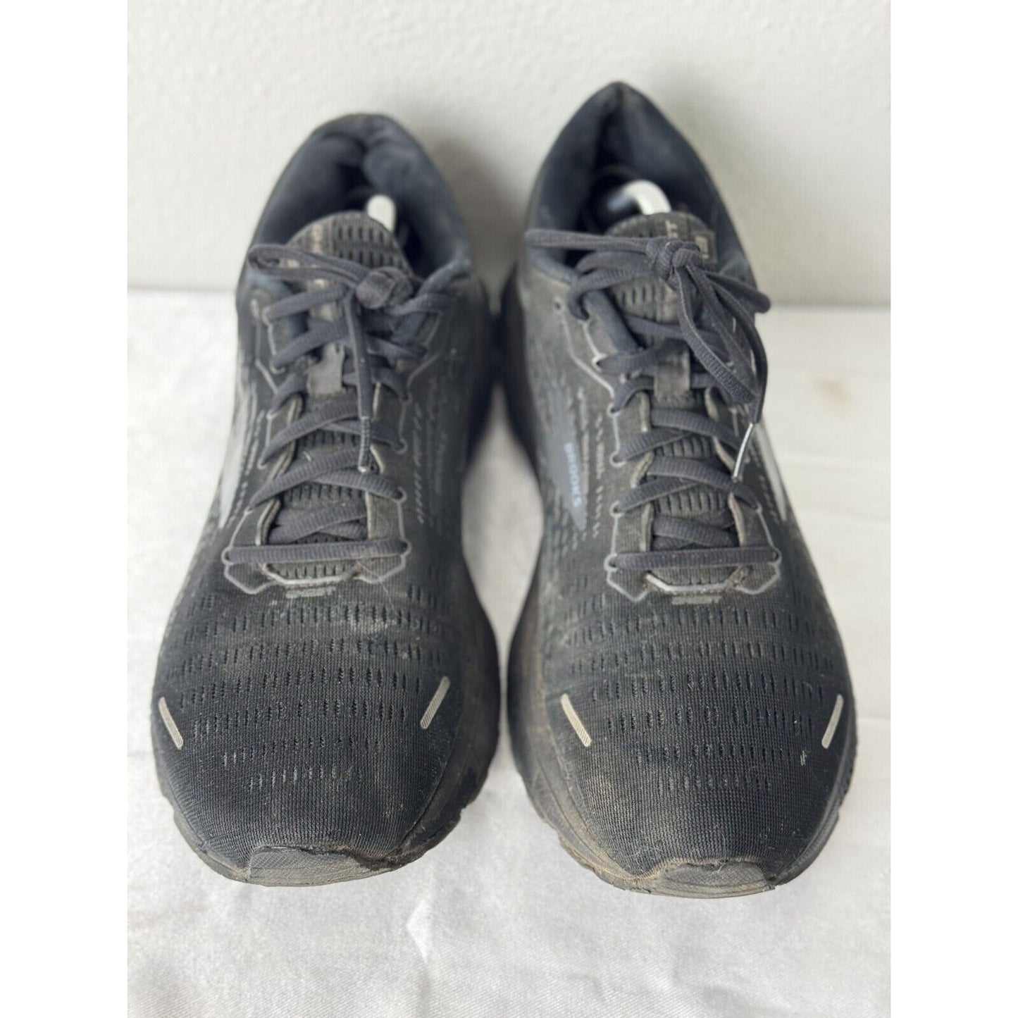 Size 12.5 - Brooks Ghost 13 Black Men's Sneakers