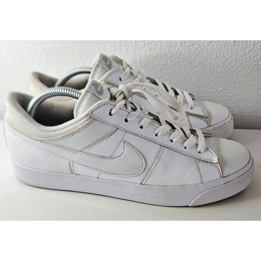 Nike Court Royale AC White Leather Low-Top Sneakers Men’s Size 10 Casual Shoes