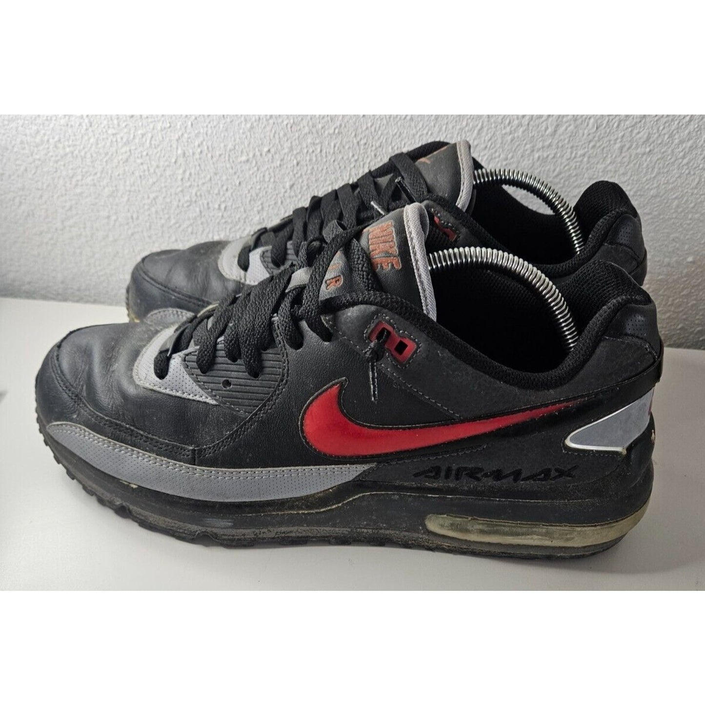 Nike Air Max+ 2010 Black Men’s Running Shoes Size 11.5 - Gently Used