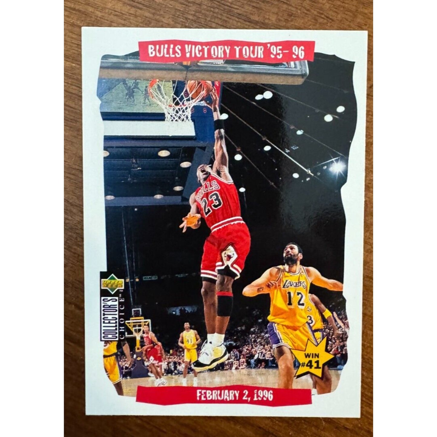 1996-97 Upper Deck Collectors Choice - Bulls Victory Tour - Michael Jordan #25