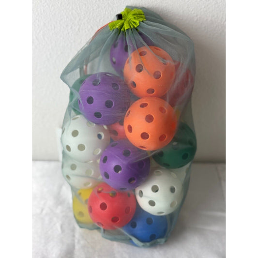 Team Collaboration Game Set - Includes 25 Colorful Balls, Small & Large Loops