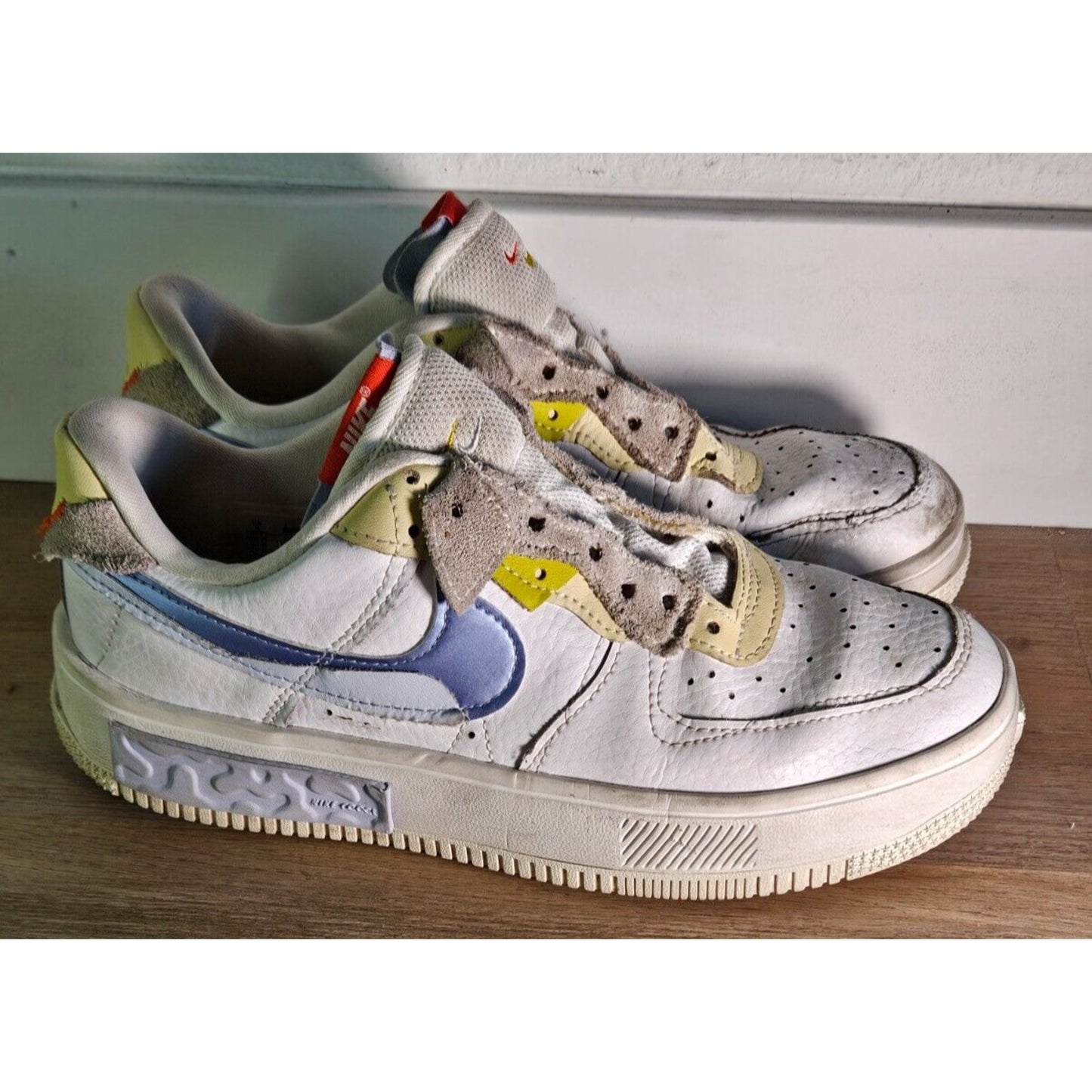 Size 8 - Nike Air Force 1 Fontanka Set To Rise Women's DV2175-100 - No Laces