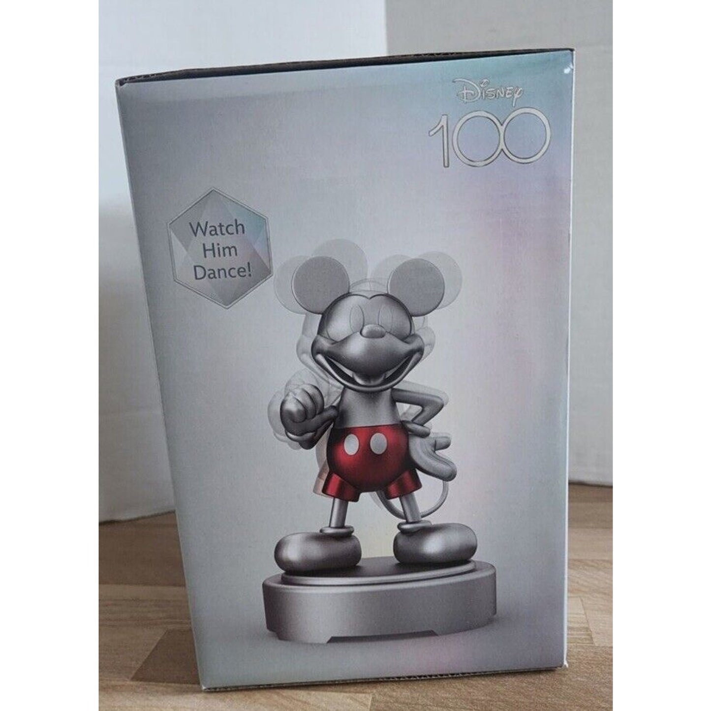 Disney 100 Years "Dancing Mickey" Mickey Mouse Dancing Figure 9" NEW IN BOX