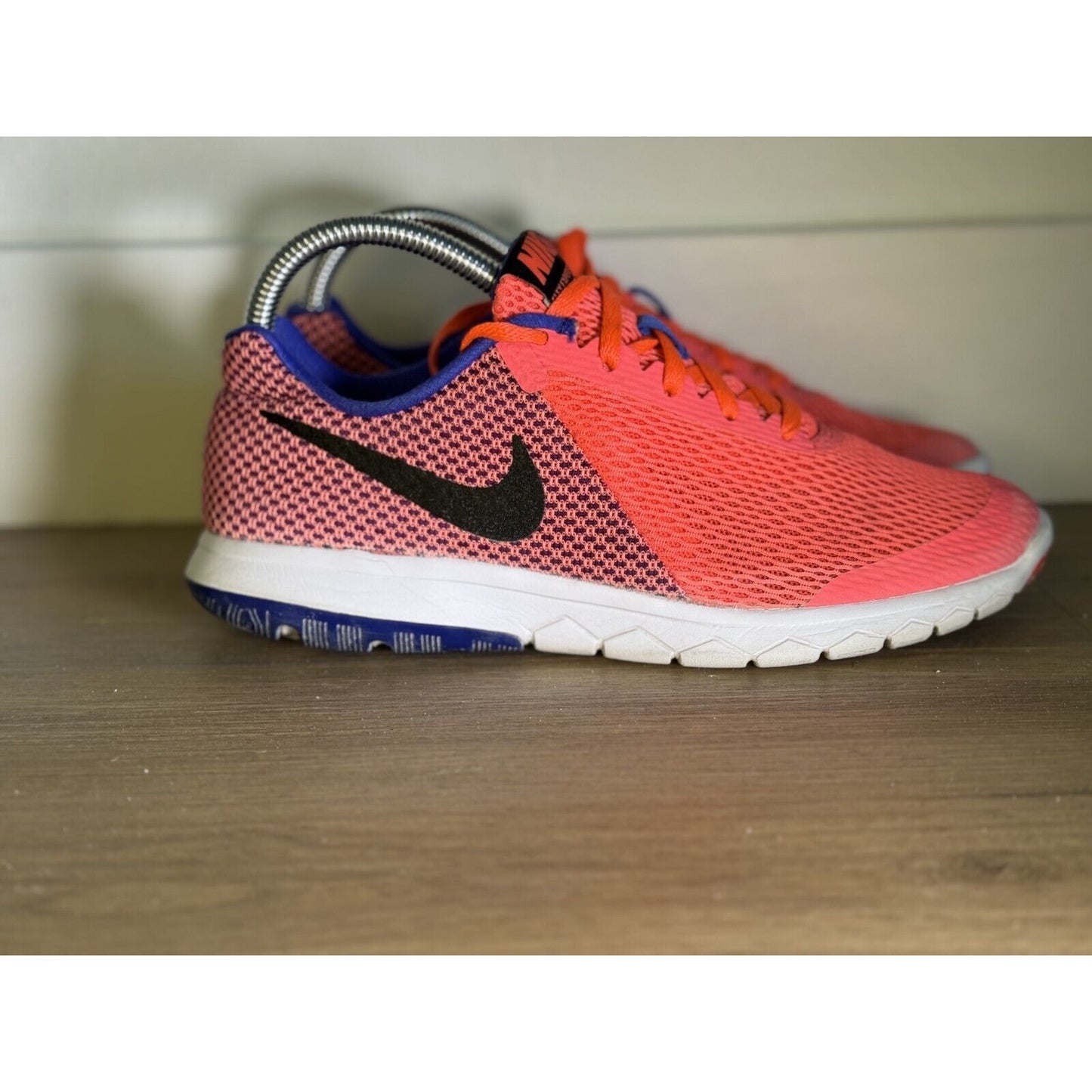 Nike Free RN Motion Flyknit Women’s Running Shoes Size 7 - Bright Crimson/Black