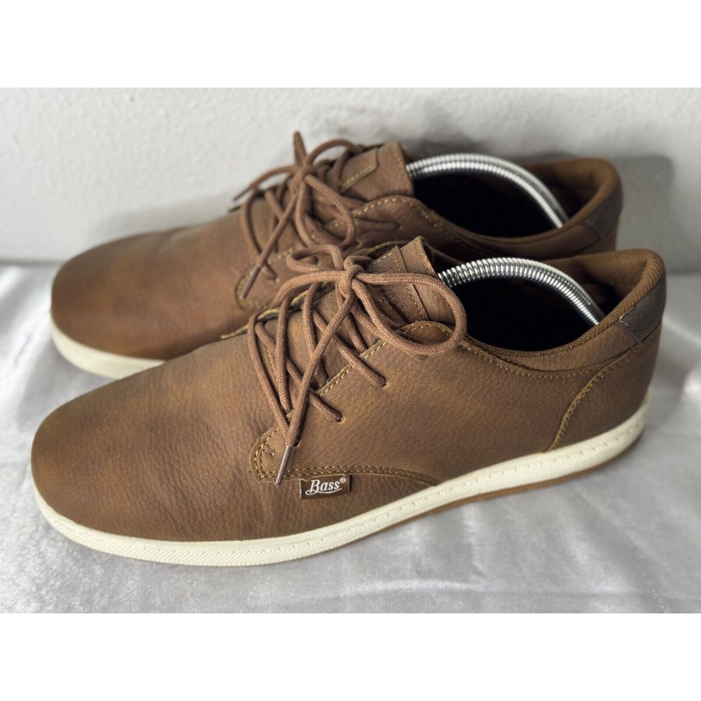 G.H. Bass Men’s Brown Casual Lace-Up Shoes Size 11 Lightweight Sneakers