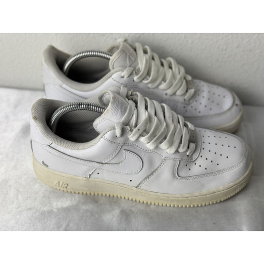 Nike Air Force 1 Low '07 White/White Men's Size 9.5 Iconic Classic Sneakers