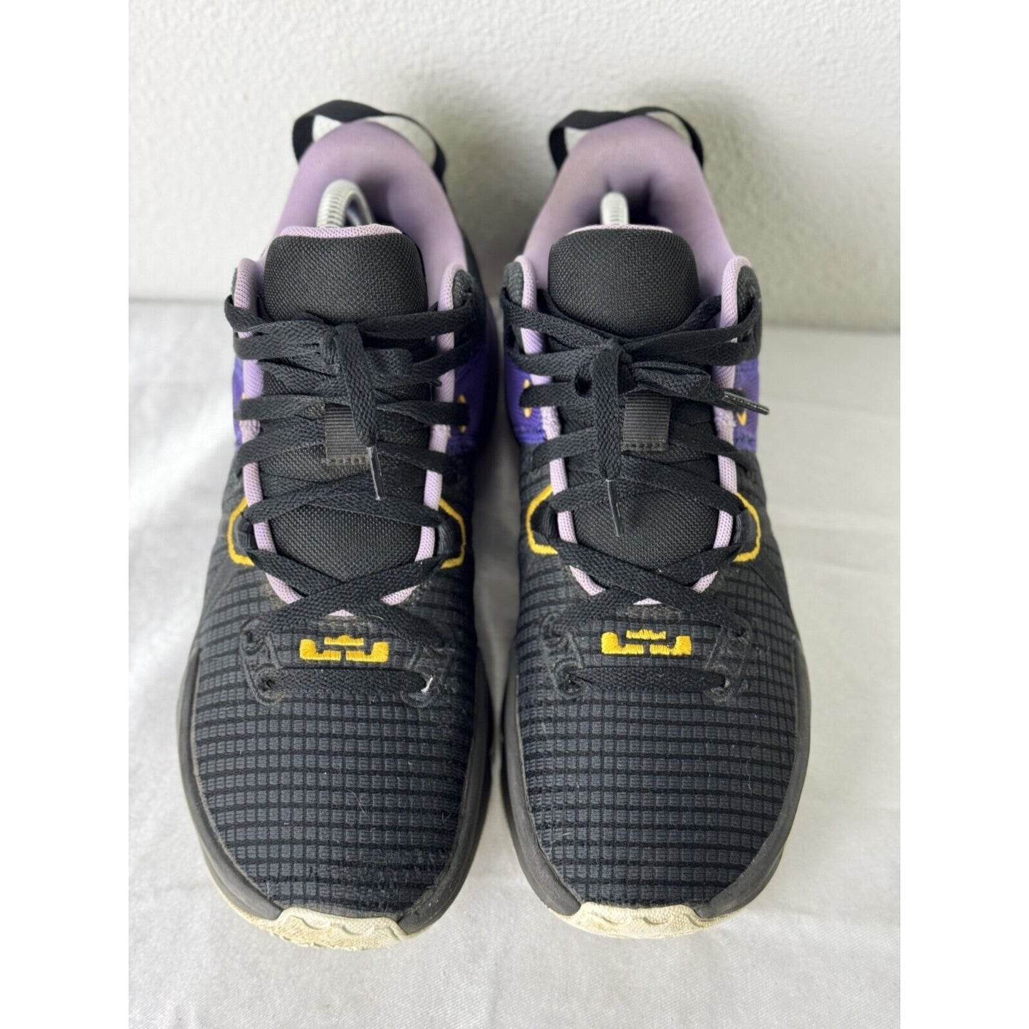 Size 9.5 - Nike LeBron Witness 7 Lakers Men's Basketball Sneakers