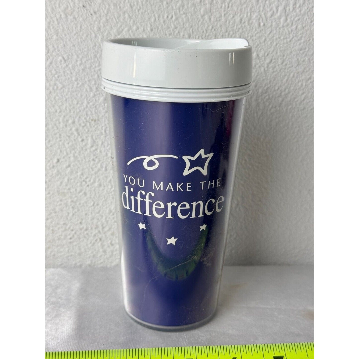 "You Make The Difference" motivational tumbler