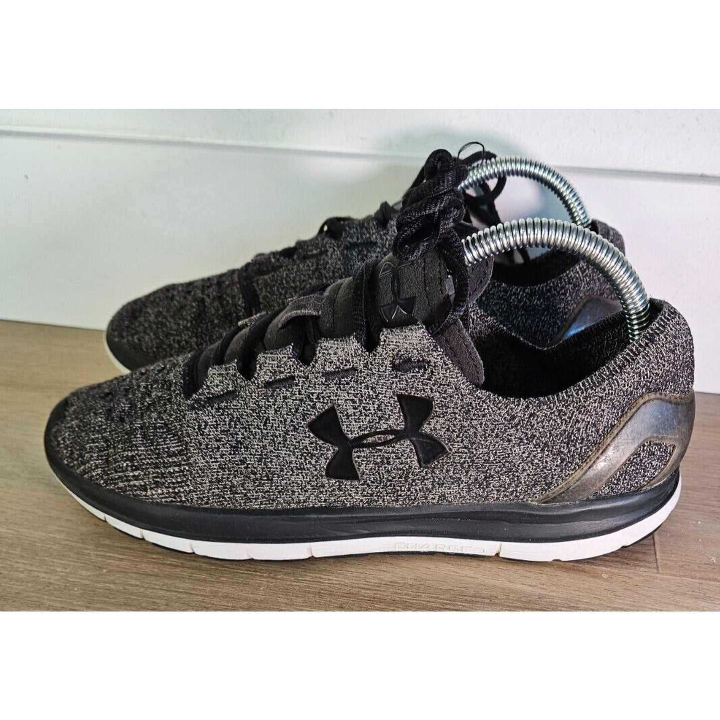 Under Armour Charged 24/7 Knit Shoes Men’s Size 9.5 Black Gray