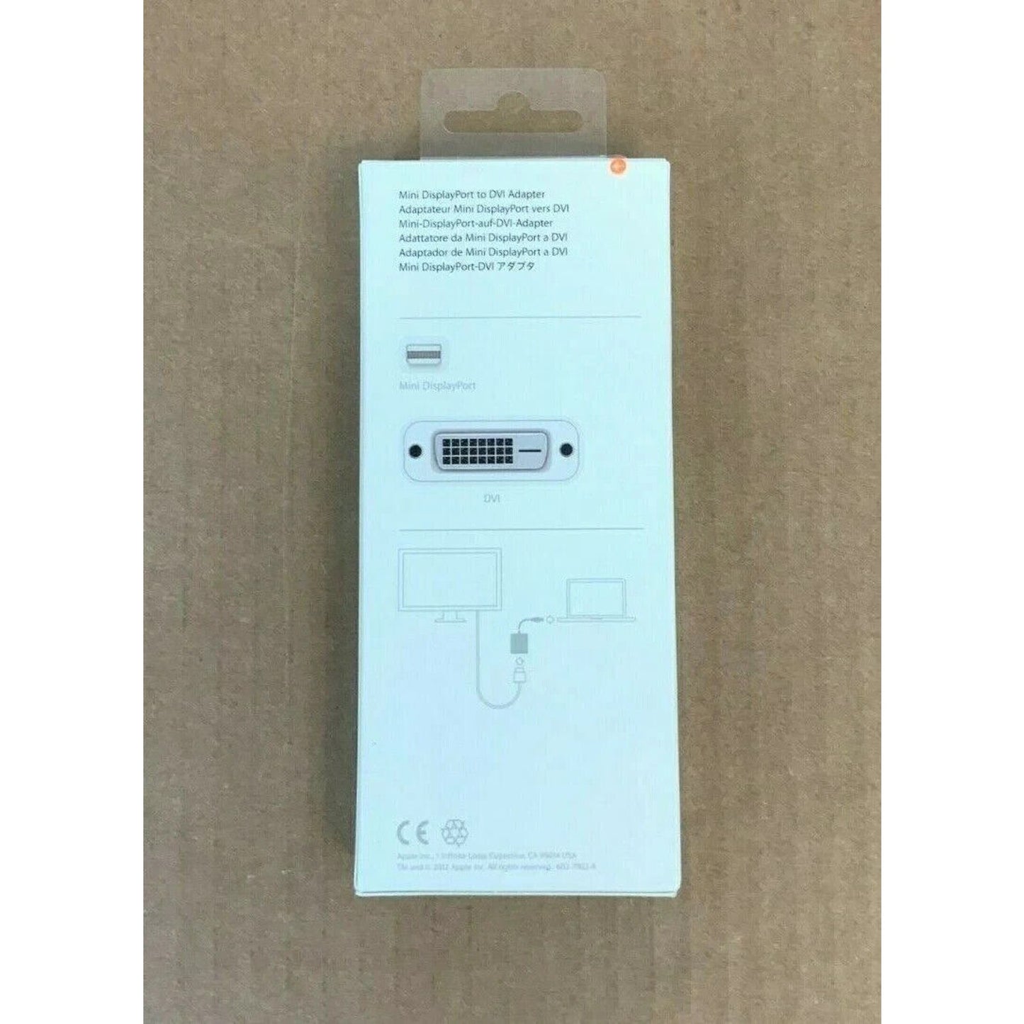 Apple MB570LLB Mini DisplayPort to DVI Adapter - White