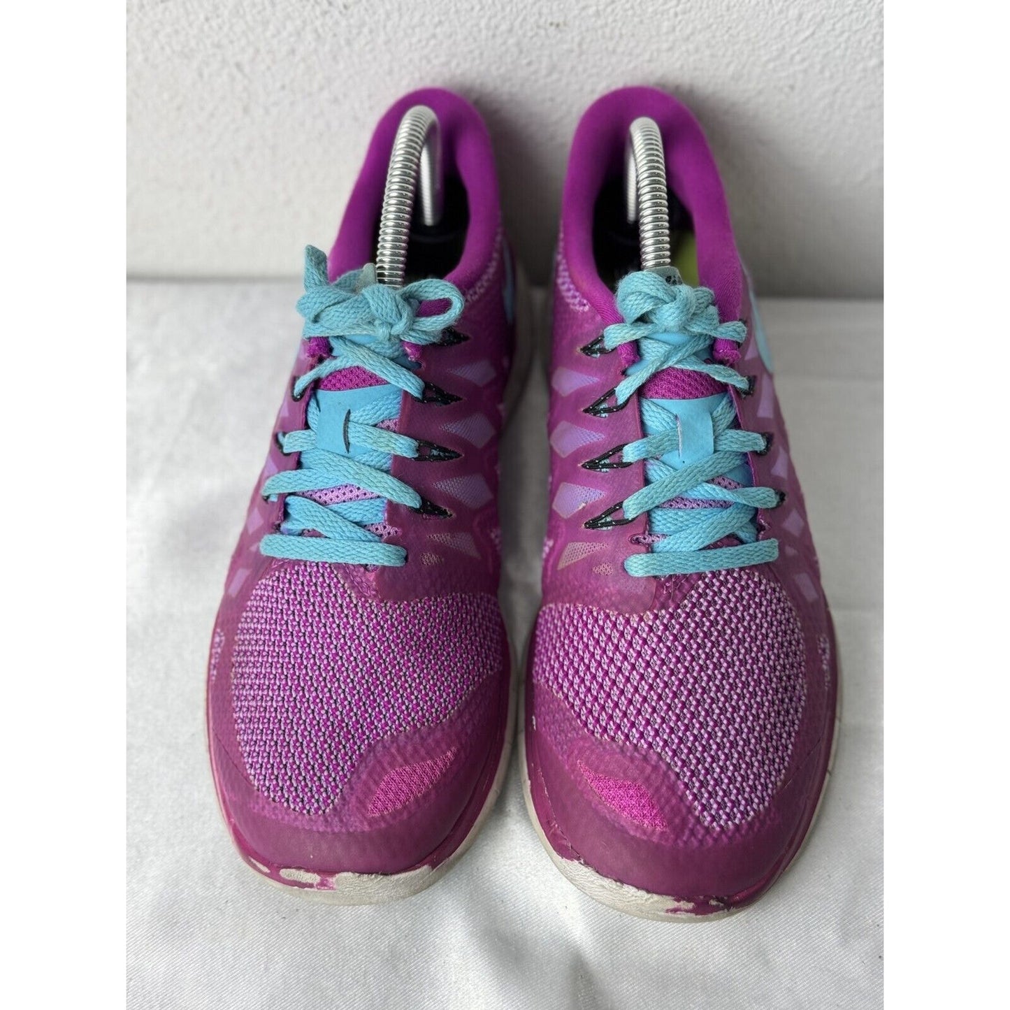 Size 8.5 - Nike Free 5.0+ Violet Force / Blue Women's Sneakers